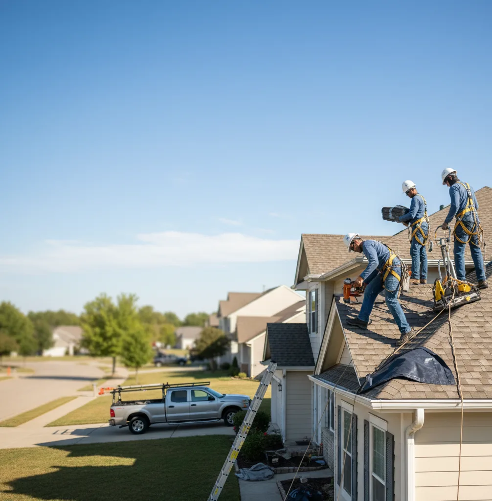 Roof Repair in Spurger